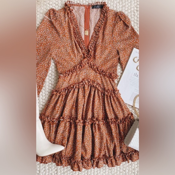 Lulus Medium Boho Sheik paisley dress - Picture 10 of 10